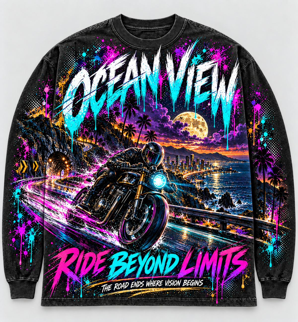 Ocean View Horizon Tee